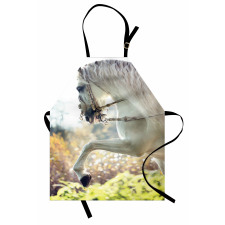 Horse on a Blurry Back Apron