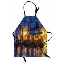 Night View Italy Apron