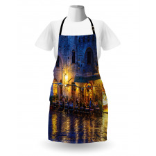 Night View Italy Apron