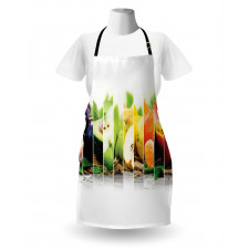 Colorful Juicy Fresh Fruits Apron