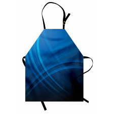 Ombre Style Abstract Backdrop Apron