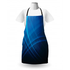 Ombre Style Abstract Backdrop Apron