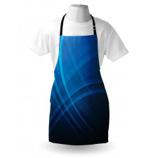 Ombre Style Abstract Backdrop Apron