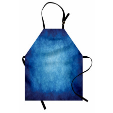 Grunge Monochrome Centered Apron