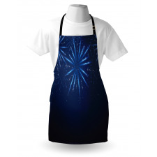 Fireworks at Night Sky Apron