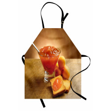 Juicy Apricot Jam and Bread Apron