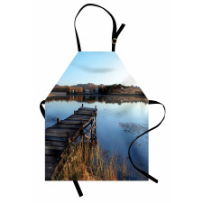 Tranquil Lake Idyllic Pier Apron