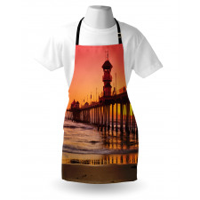 Huntington Beach Pier Sunset Apron