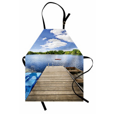 Canada Sunny Day Nature Photo Apron