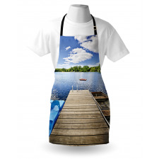 Canada Sunny Day Nature Photo Apron