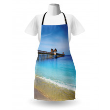 Florida Beach Sunny Day Ocean Apron