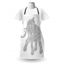 Folkloric Elephant Apron