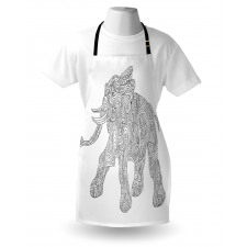 Folkloric Elephant Apron