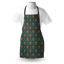 Floral Elephant Mandala Apron