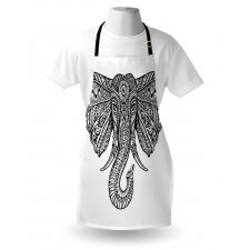 Graceful Elephant Design Apron