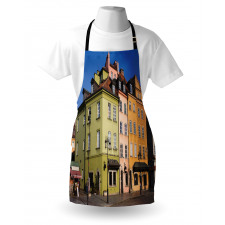 Poland Old Town Houses Scene Apron