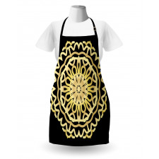 Modern Simplistic Mandala Apron