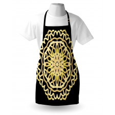 Modern Simplistic Mandala Apron