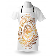 Circular Floral Art Therapy Apron