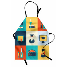 Colorful Squares Concept Apron