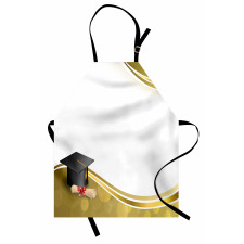 Cap and Ribbon Diploma Apron