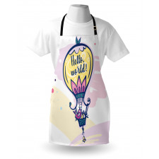 Balloon and Bird Eggs Apron