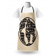 Hello in Various Languages Apron