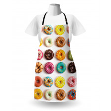 Tasty Colorful Donuts Apron