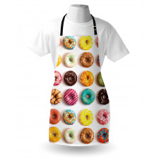 Tasty Colorful Donuts Apron