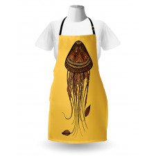 Abstract Jellyfish Apron