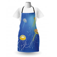 Abstract Floating Scene Apron