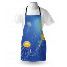 Abstract Floating Scene Apron