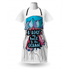 I Lost My Heart to Ocean Apron