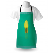 Simplistic Flat Organism Apron