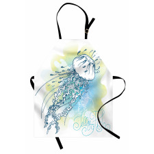 Lettering Magic Tropical Apron