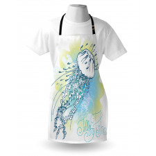 Lettering Magic Tropical Apron