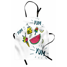 Summer Tastes and Lettering Apron