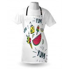 Summer Tastes and Lettering Apron