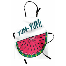 Tasty Watermelon Slice Yum Yum Apron