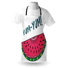 Tasty Watermelon Slice Yum Yum Apron