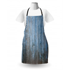 Grungy Painted Wooden Fence Apron