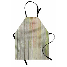 Old Rural Grungy Wooden Fence Apron