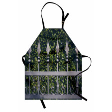 Outdoor Garden Fence Photo Apron