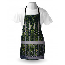 Outdoor Garden Fence Photo Apron