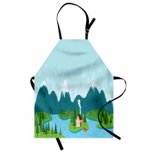 Rural Home Mountains Apron