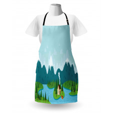 Rural Home Mountains Apron