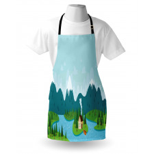 Rural Home Mountains Apron