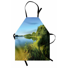 Coastline Trees Nature Apron