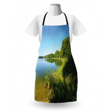 Coastline Trees Nature Apron