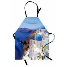 Mediterranean Shore Photo Apron